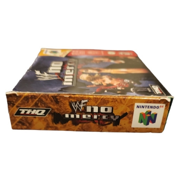 SOLD*NIntendo 64 N64 WWF No Mercy Complete in Box CIB *Authentic/Cleaned/Tested* - Picture 12 of 15